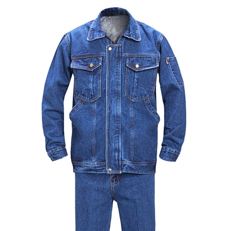 牛仔工作服款式