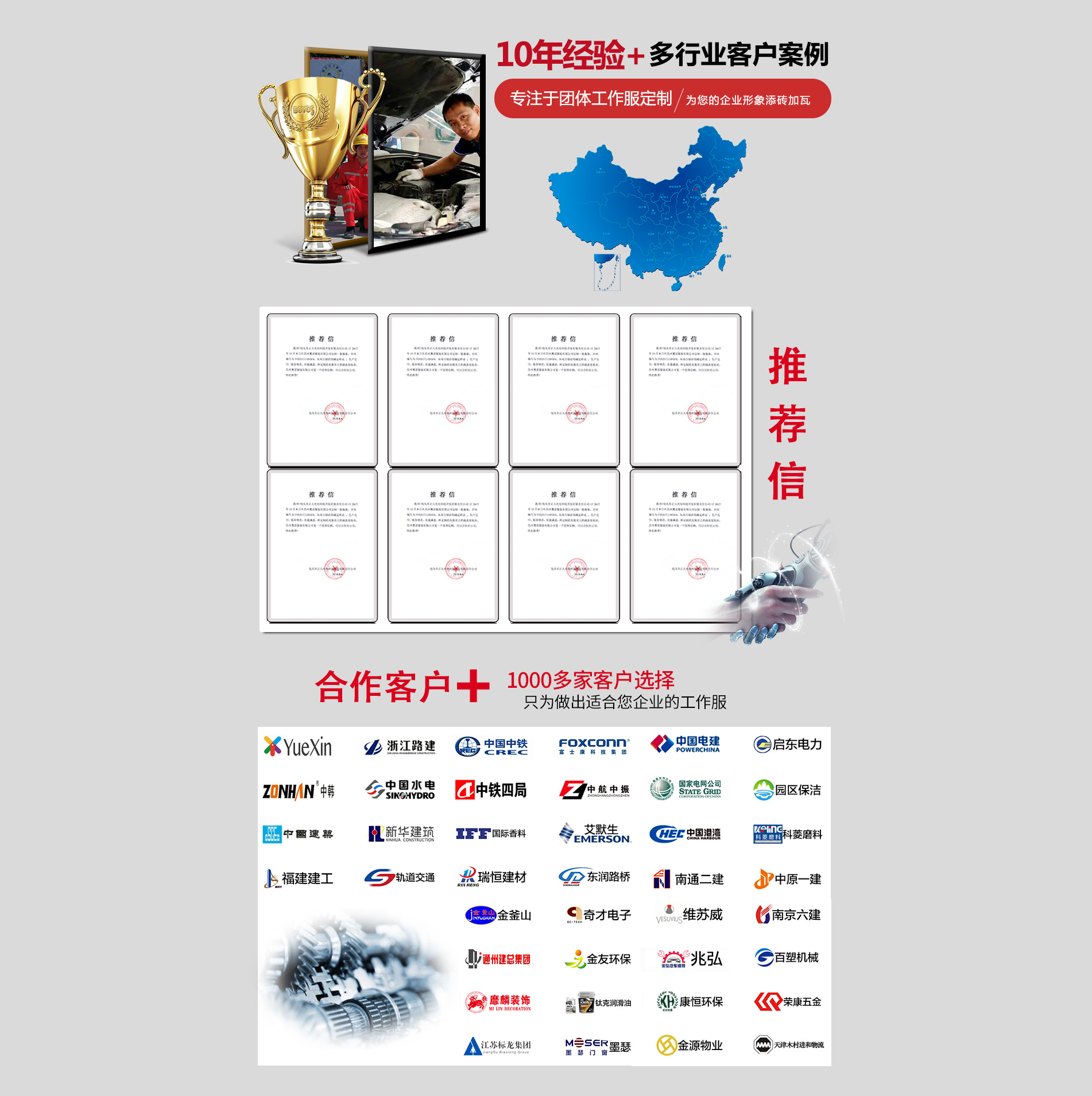 机械行业工作服